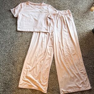 Tan/slight pinkish Lounge Set